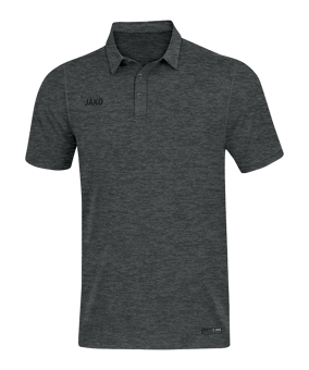 JAKO Premium Basics Poloshirt Grau F21