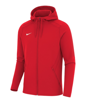 Nike Team Training Kapuzenjacke Rot F657 - rot