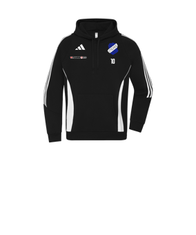 adidas Tiro 24 Hoody Kids Schwarz Weiss