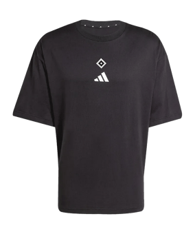 adidas Hamburger SV T-shirt Zwart - zwart