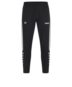 JAKO Power Freizeithose Schwarz Weiss F802
