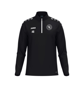 JAKO One Zip Top Schwarz F800