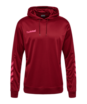 Hummel hmlPROMO Poly Hoody Rot F3583 - rot