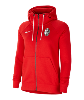 Nike SC Freiburg Sweatjacke Damen Rot F657 - rot