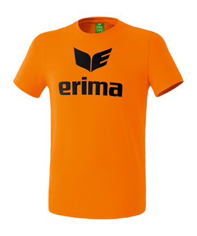 Erima Promo T-Shirt Kids Oranje Zwart - oranje