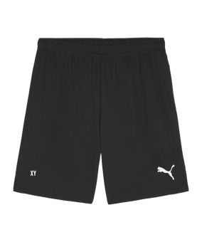 PUMA teamGOAL Short Schwarz Weiss F03