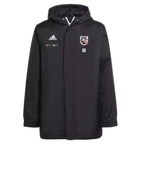 adidas Entrada 22 Stadium Jacke Schwarz