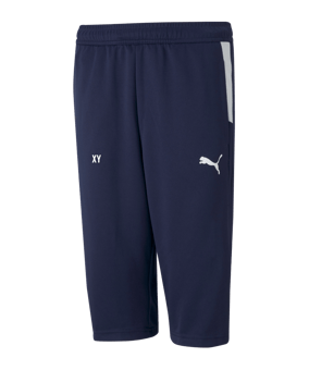 PUMA teamLIGA 3/4 Trainingshose Kids Blau F06