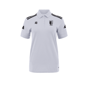 adidas Squadra 25 Polo Damen Weiß