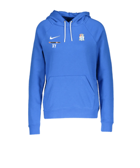 Nike Park 20 Fleece Hoody Damen Blau Weiss F463