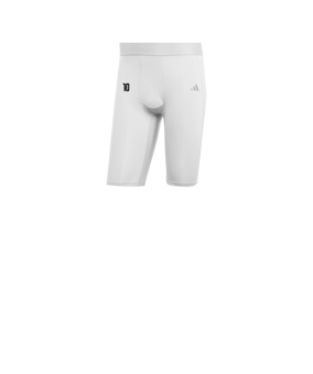 adidas Techfit Aeroready Tight Short Weiss