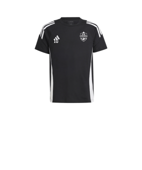 adidas Tiro 24 T-Shirt Kids Schwarz Weiss