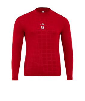 adidas Techfit COLD.RDY Longsleeve Rot