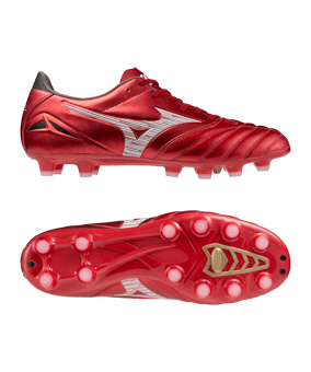 Mizuno Morelia Neo IV Pro FG Ruby Red 40th Anniversary Rot F60 - rot
