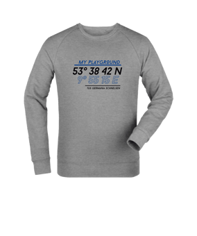 Merch Roller Sweatshirt Heather Grey | #playground