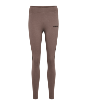 Hummel Legacy High Waist Leggings Damen Grau F8109 - grau