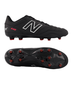 New Balance 442 V2 Team FG Schwarz Weiss FBK2 - schwarz