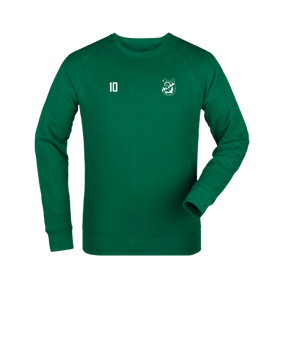 Merch Roller Sweatshirt Bottle Green | #logo1c