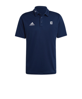 adidas Entrada 22 Poloshirt Blau