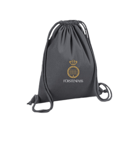 Merch Organic Premium Cotton Gymsack GrapGrey | #logo