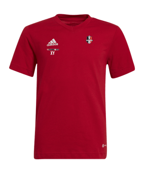 adidas Entrada 22 T-Shirt Kids Rot