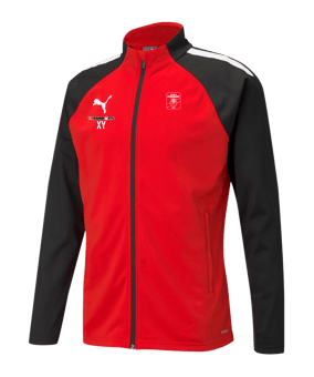 PUMA teamLIGA Trainingsjacke Rot Schwarz F01