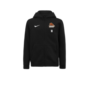 Nike Park 20 Fleece Kapuzenjacke Kids Schwarz F010