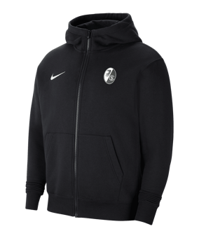 Nike SC Freiburg Sweatjacke Kids Schwarz F010 - schwarz