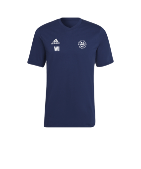 adidas Entrada 22 T-Shirt Blau