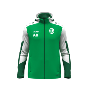 JAKO Dynamic Kapuzenjacke Grün F204