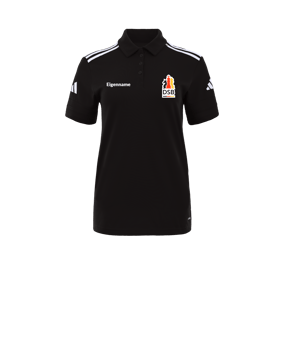 adidas Squadra 25 Competition Polo Damen Schwarz