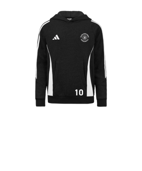 adidas Tiro 24 Hoody Schwarz Weiss