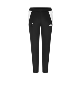 adidas Tiro 24 Trainingshose Slim Schwarz Weiss