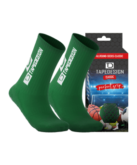 Tapedesign Gripsocks Socken Grün
