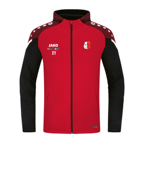 JAKO Performance Kapuzenjacke Rot F101