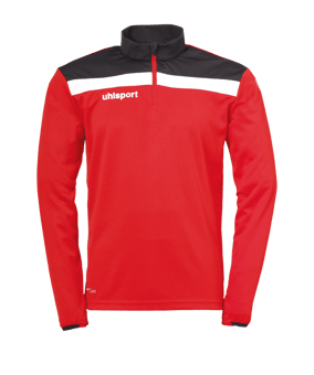 haut zipé pour enfants Uhlsport Offense 23 rouge noir F04 - rouge