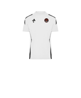 T-shirt adidas Tiro 24 enfant blanc noir 