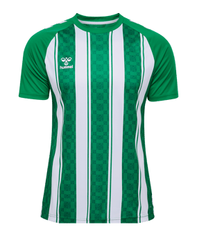 Hummel Match Striped Trikot Grün F6129 - gruen