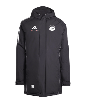 adidas Tiro 24 Winterjacke Schwarz Weiss