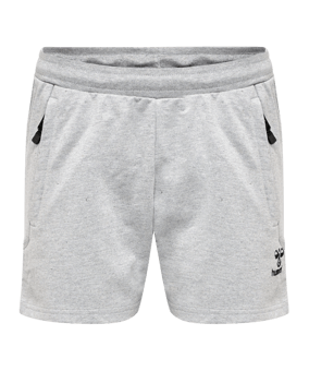 Hummel Move Grid Short Damen Grau F2006 - grau
