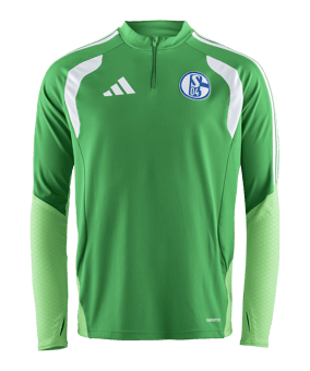 adidas FC Schalke 04 Team Training Zip Top Grün