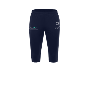 Nike Academy 25 3/4 Trainingshose Blau F410