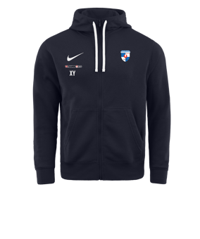 Nike Park 20 Fleece Kapuzenjacke Blau F451