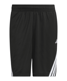 adidas Legends 3 Stripes Short Schwarz - schwarz