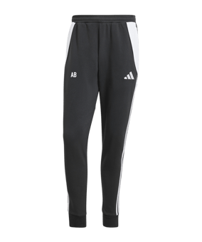 adidas Tiro 24 Trainingshose Schwarz Weiss