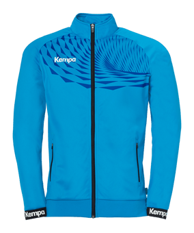 Kempa Wave 26 Poly Trainingsjacke Kids Blau F003 - blau