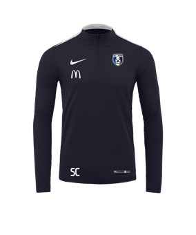 Nike Academy Pro 24 Drill Top Blau F455