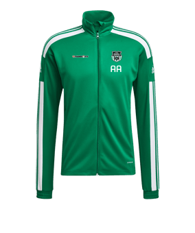 adidas Squadra 21 Trainingsjacke Grün Weiss