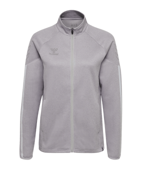 Hummel Cima Zip-Jacke Damen Grau F4169 - grau