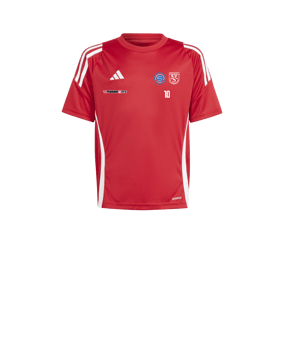 adidas Tiro 24 Trikot Kids Rot Weiss